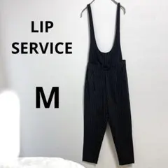 LIP SERVICE 【M】ストライプ サロペット カジュアルパンツのサムネイル