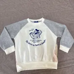 Disney トレーナー ミッキーマウス　バースデイ　ブリーズ　プティマイン