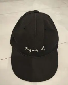 agnès b. ブラック ベースボールキャップのサムネイル