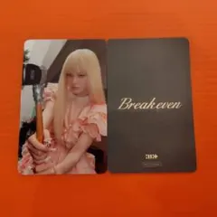 イロハ ILLIT BREAK EVEN GLLIT TSUTAYA 特典トレカ