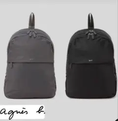 agnes b. グレー　リュック 中型