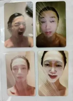 藝聲 小卡 淋浴 SUPERJUNIOR YESUNG 四張組