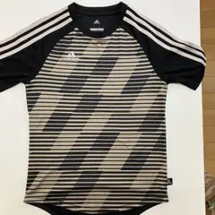 adidas Climalite ストライプ柄 シャツ 150