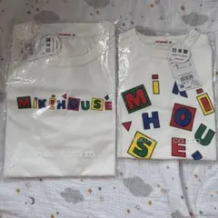 ミキハウス カラフルTシャツ 半袖Tシャツ 親子ペアルック 90サイズ S 