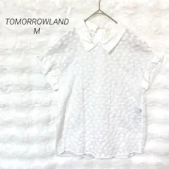 トゥモローランド 花柄 ブラウス シンプル 上品 きれいめ ゆったり 春夏 薄手