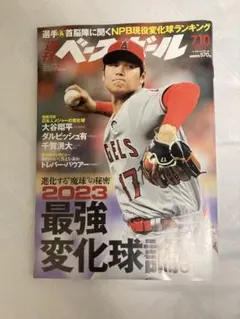 【2/28までの特別価格！！】 週刊ベースボール 変化球特集2023