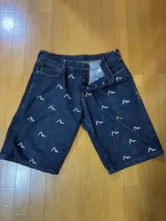 EVISU デニムショートパンツ 32インチ - メルカリ