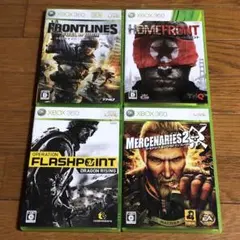 XBOX360 マーセナリーズ2　フロントライン　ホームフロント 他 セット
