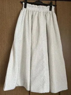 as know as pinky ミモレ丈リバーシブルスカート