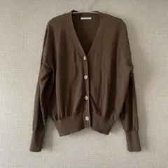 JOURNAL STANDARD春夏 ブラウン Vネック カーディガン