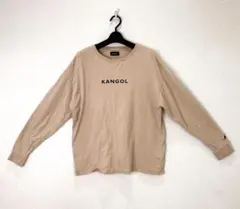 KANGOL (カンゴール) ロゴプリント ロングスリーブTシャツ ロンT M