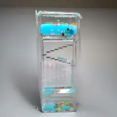 ブルー★キラキラ入り オイルリキッドタイマー オイルモーション