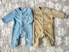 フリースロンパース 70cm ロンパースまとめ売り