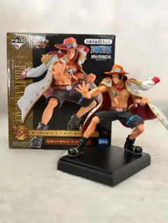 ポートガス・D・エース フィギュア白ひげマントver ラストワン賞