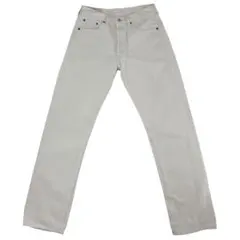 90s Levi's USA製 501 ホワイト デニムパンツ W31 L32