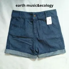 earth music&ecology　デニムショートパンツ　新品未使用のサムネイル