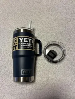 YETI イエティ　Rambler ストロー付き　蓋付き　タンブラーのサムネイル