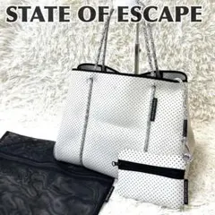 state of escape ネオプレン　トートバッグ　ホワイトのサムネイル