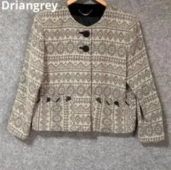 Driangrey 幾何学模様 カジュアルジャケットのサムネイル