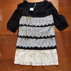 ❤️美品Tobechic黒のチュニック TO BE CHIC - 美品☆TOBECHIC☆チュニック☆40☆春夏☆シルク&コットン