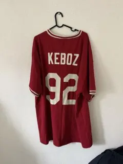 期間限定値下げKeboz 赤 ビッグシルエット Tシャツ 92