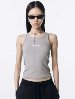 JOSE MOON / RIB TANK TOP GREYのサムネイル