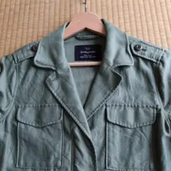 ミリタリージャケット レディース　ユナイテッドアローズグリーンレーベル