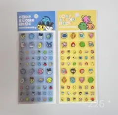 【正規品】ドロップブロックシール タイルシール たまごっち 2種セット