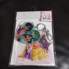 ディズニー プリンセス アラジン 中川翔子 アクリルキーホルダー2連 アベイル