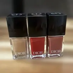 Dior マニキュア 3本セット　ディオール
