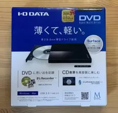 I-O DATA ポータブルDVDドライブ DVRP-UT8LKA