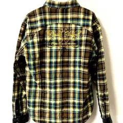 BEACH SOUNDチェック柄長袖ネルシャツ　Ｌサイズ