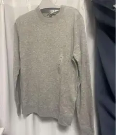 UNIQLO カシミヤ クルーネックセーター 03 グレー　レディース