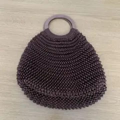 編み込みハンドバッグ