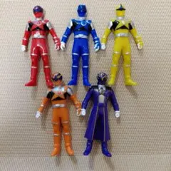 宇宙戦隊キュウレンジャー 　フィギュア　ソフビ　まとめ売り　バンダイ　平成レトロ