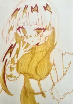 【手描き】イラスト【原画】
