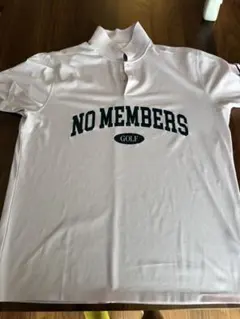 NIKE NO MEMBERS GOLF DRI-FIT ポロシャツ L希少品