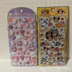定価以下 コットンパフィベイマックス プチドロップステッカーツムツム