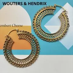 WOUTERS & HENDRIX フープピアス ゴールドのサムネイル