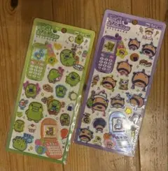 平成はっぴーフォン たまごっち おやじっち くちぱっち シール 2枚セット