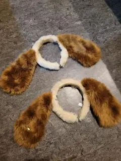 スヌーピー USJ ユニバ 耳付きカチューシャ 2個セット