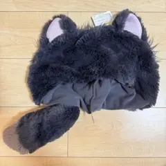 【新品/未使用】TDR ディズニー ファンキャップ 帽子 もふもふ ルシファー