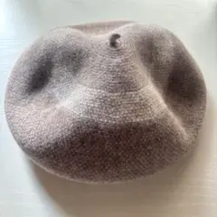 ベージュ系グラデーション　ベレー帽　レディース　タグ付き