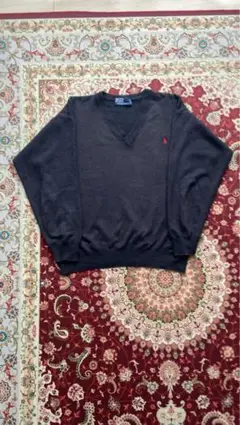 Polo by Ralph Lauren vネックニット　90s