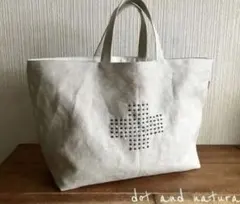 hobo ホーボー リネン ショルダーバッグ ベージュ - メルカリ