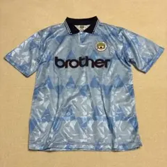 oasis brother シャツ マンチェスター・シティ - メルカリ