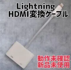 【新品未使用】2020最新版 Lightning HDMI変換ケーブル