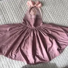 MARLMARL エプロン ピンク リボン