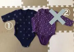 値下げ❣️ロンパース 長袖 ボディシャツ  80