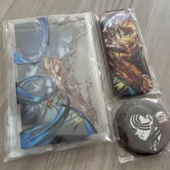 鬼滅の刃　煉獄杏寿郎　WEBSHOPくじ　B賞　C賞 缶バッジ